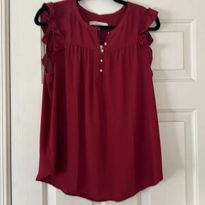Loft short sleeve blouse